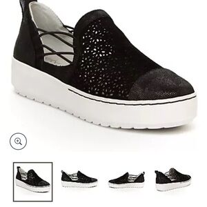 Jambu Women's Black Slip-on Sneakers